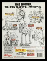 1987 Kellogg&#39;s Assortment Packs Circular Coupon Advertisement - £11.18 GBP