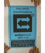 Tom Petty And The Heartbreakers Poster &amp; August 18 Echo Tour Denver - $63.13 CAD