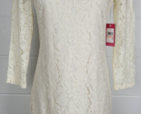 NWT Vince Camuto Ivory White Lace Sheath Dress VC5M9871 Sz 2 - £42.77 GBP