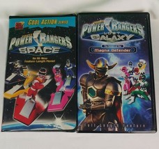 Set of 2 Power Rangers in Space (VHS, 1999) and Power Rangers Lost Galaxy (VHS,  - £11.15 GBP