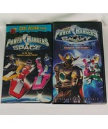 Set of 2 Power Rangers in Space (VHS, 1999) and Power Rangers Lost Galax... - £11.38 GBP