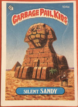 Garbage Pail Kids Silent Sandy trading card 1986 - £1.95 GBP