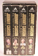 Johnny Carson: His Favorite Moments From the Tonight Show Gift Set VHS 1994 - £6.91 GBP