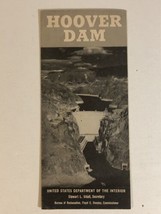 Hoover Dam Brochure Vintage BR14 - £5.98 GBP