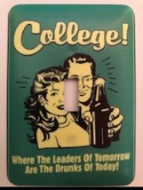 College Metal Switch Plate  - $9.25