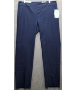 Greg Norman Golf Performance Slash Pants Women Size 14 Blue Slash Pocket... - $543.93 MXN