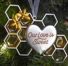 Hallmark Our Love Is Sweet Bee Keeper Keepsake Ornament 2023 - £14.32 GBP