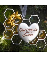 Hallmark Our Love Is Sweet Bee Keeper Keepsake Ornament 2023 - £14.00 GBP