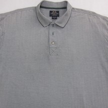 WILLIS &amp; GEIGER Gray Herringbone Polo Men&#39;s (M) Golf Short Sleeve Shirt ... - $10.00