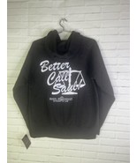 Breaking Bad Better Call Saul Logo Full Zip Hoodie Sweater Black Mens Si... - £36.09 GBP