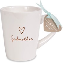 Pavilion Gift Company Godmother Cup, 1 Count (Pack of 1), Cream - £28.78 GBP