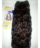 100% human hair Spanish perm wave weave; curly; 12 inch; weft; sew-in - £26.06 GBP