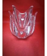 Orrefors sweden Belle Tulip 4&quot; bowl candy dish - $60.93 CAD
