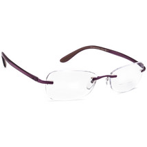 Silhouette Eyeglasses 6611 48 6052 Purple Rimless Frame Austria 51[]17 135 - £125.85 GBP