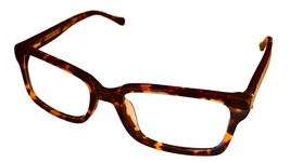 Lucky Ophthalmic Eyeglass Mens Rectangle Tortoise Plastic Tribe 54 - £35.23 GBP