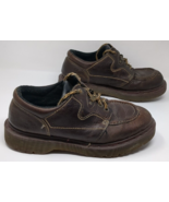 Doc Dr Martens Shoes 8457 Men US SIze 10 England Leather Brown Chunky Y2... - $68.73