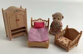 Calico Critters Mango Monkey Figure Bedroom Furniture Sylvanian Families Epoch - $49.45