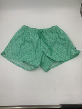 Lauren James Womens Mint Green Printed Nylon Spandex Shorts Medium Geometric - £6.78 GBP