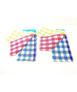 6 Dishcloths Kitchen Dish Washing Cloth Wiping Towels Cleaning Dishes Towel - £6.26 GBP