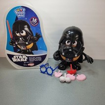 Star Wars MR Potato Head Darth Vader Tater Disney Container Set Toy Puzz... - $12.82