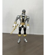 Power Rangers Super Megaforce 5" Action Hero Silver Ranger - $9.95