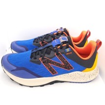 New Balance DynaSoft Nitrel v4 Trail Running Shoes Men Size 14 Blue/Black/Orange - £46.49 GBP