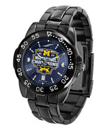 Michigan Wolverines National Champion Men Fantom Sport AnoChrome Watch & Dog Tag - $114.00