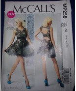 McCall’s Misses Lined Dress Size 6 -14 #MP258 Uncut - £4.50 GBP