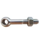 (4) PLAIN EYE BOLT 316-NM / A4 STAINLESS STEEL 3/8&quot; x 2.5&quot; / M10 x 60 mm... - $35.60 CAD