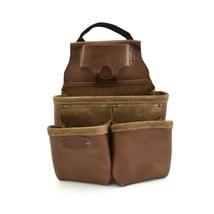 Style n Craft  98435 - 9 Pocket Nail &amp; Tool Pouch in Top Grain Leather - $63.99
