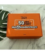 Disney D23 50 Magic Years Gold Member Box New WDW Lunchbox Pins Record B... - $53.69 CAD