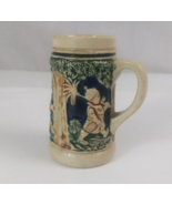 Vintage Boys Marching &amp; Hunting 3.75&quot; Collectible Beer Mug Stein - $177.10 MXN