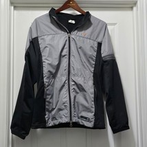 Vintage Nike-Fit Gray Track Jacket Full Zip Y2K Windbreaker Men&#39;s M - $686.77 MXN