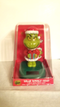 The Grinch Christmas Santa Solar Bobble Head - New - £15.92 GBP