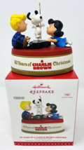 WORKING Hallmark Keepsake 50 Years Of A Charlie Brown Christmas Ornament Magic - £27.37 GBP