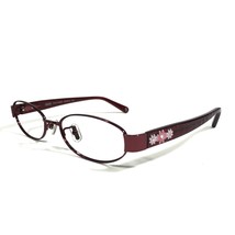 Coach ROSLYN 909AF BORDEAUX 603 Eyeglasses Frames Red Round Full Rim 51-... - $46.54