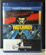 V for Vendetta / Watchmen / Constantine Blu-ray  NEW - $16.00
