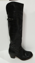 Frye JANE 77596 Black Leather Boot Tall Cuff Pull-On Riding Western 6.5 ... - $110.00