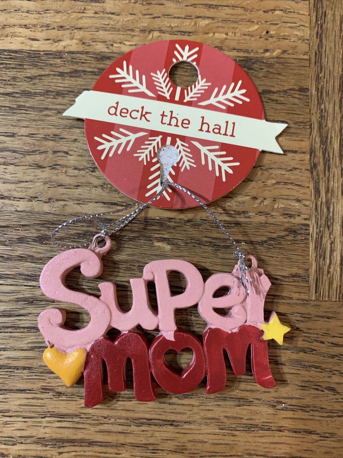 Super Mom Christmas Ornament - $7.47