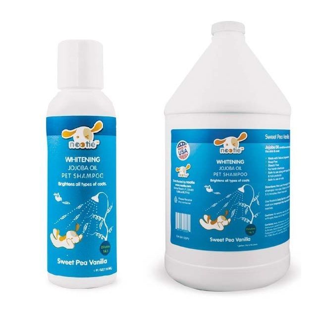 Nourishing Gentle Dog Grooming Whitening Shampoo Sweet Pea & Vanilla Scent