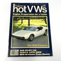 Vintage Dune Buggies And Hot VWs Magazine -June 1982 The Hall Pantera Ge... - $9.85