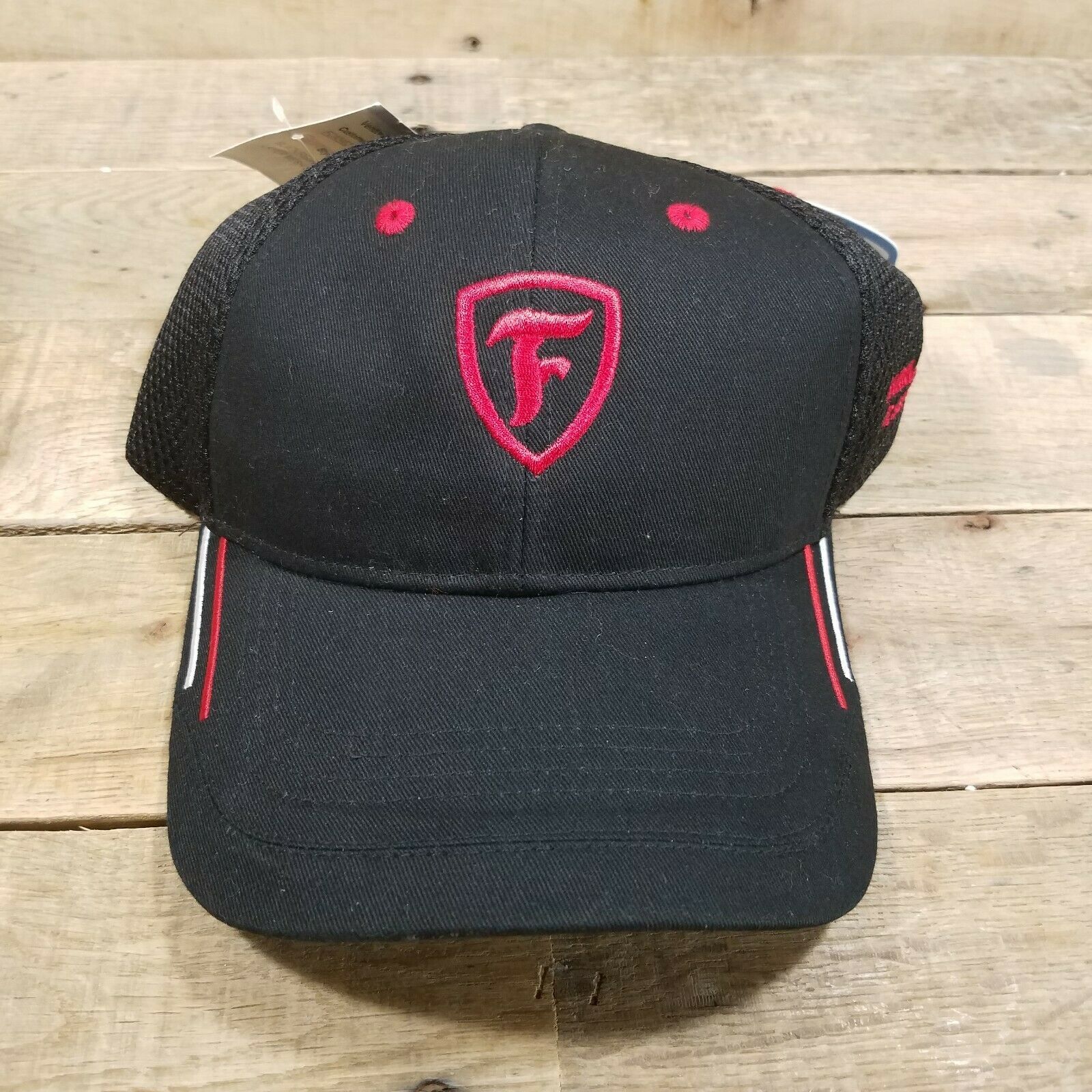 Firestone Tires Farm Supply Services Black / Red Hat Baseball Cap Hat T3 - $7.93