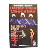 Ani Difco Posters Better Than Chocolate Original Tapes-
show original ti... - $24.49 CAD