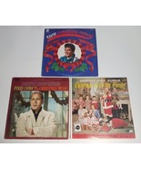 Elvis Perry Como Dennis Day Benny Vinyl Records Used Christmas Vintage Records - £15.64 GBP