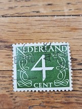 Netherlands Stamp 4 Numeral 4c Used 285 - $0.99