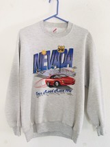 Vtg 1994 Sweatshirt Jerzees Tag Sz L Men Open Road Race Nevada HWY 318 90&#39;s Rare - £61.69 GBP