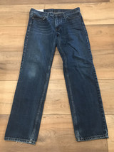 Hollister Men&#39;s Blue Jeans Straight Leg Zip Fly 31x32 - £15.31 GBP