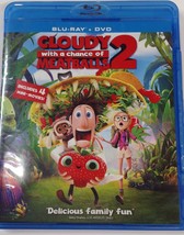 Cloudy with a Chance of Meatballs 2 Blu-ray + DVD 2013 Movie - £7.02 GBP