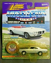 1996 Rare Johnny Lightning Muscle Cars USA 1969 Plymouth Roadrunner Silver HW20 - £7.85 GBP