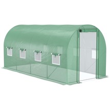 Greenhouse: Large Walk-in Tunnel with Mesh Door - $208.99
